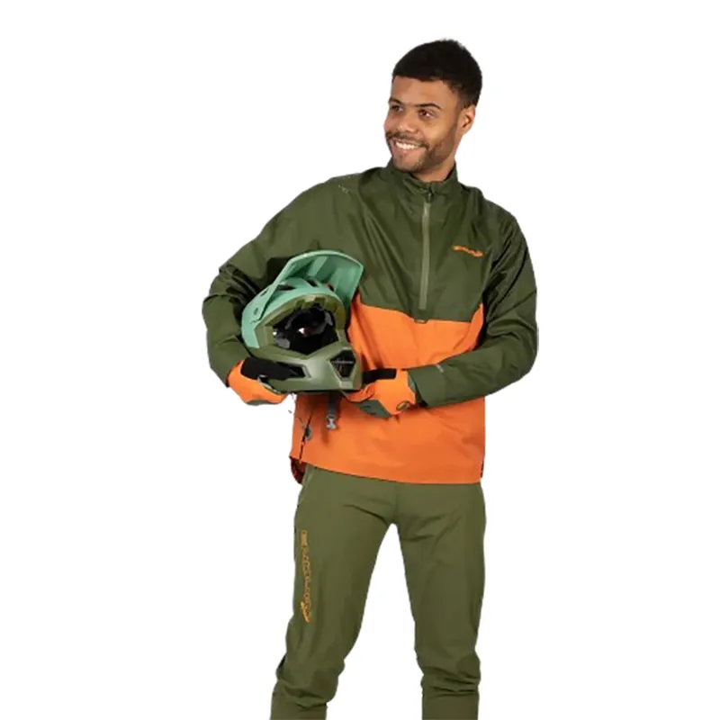 Endura MT500 Lite Pullover Waterproof Jacket Harvest-3